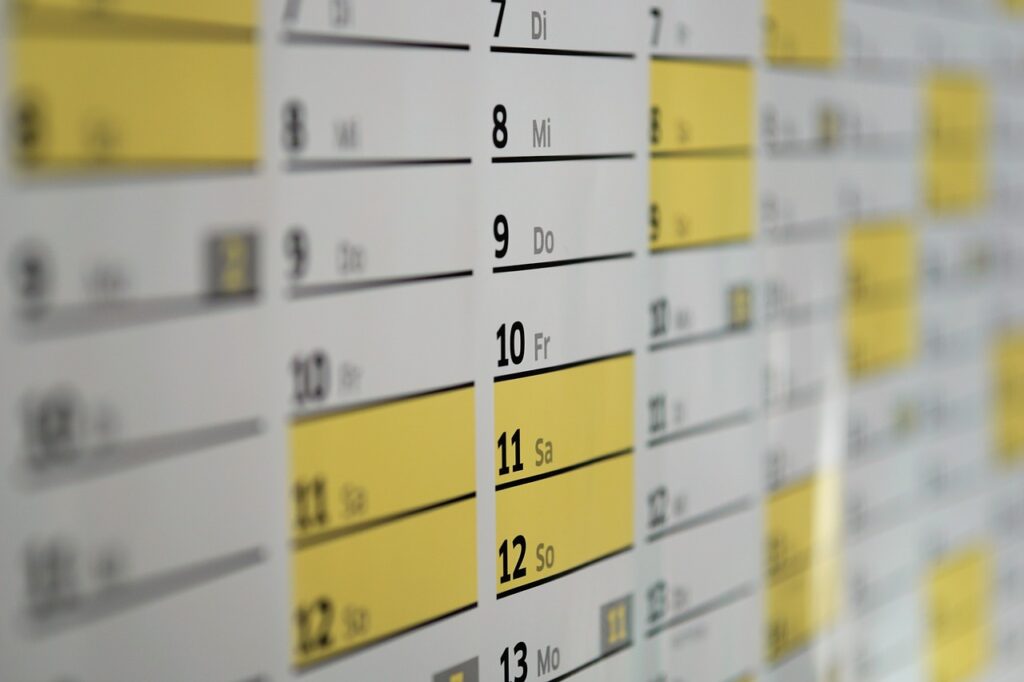 Calendrier échéance Qualiopi